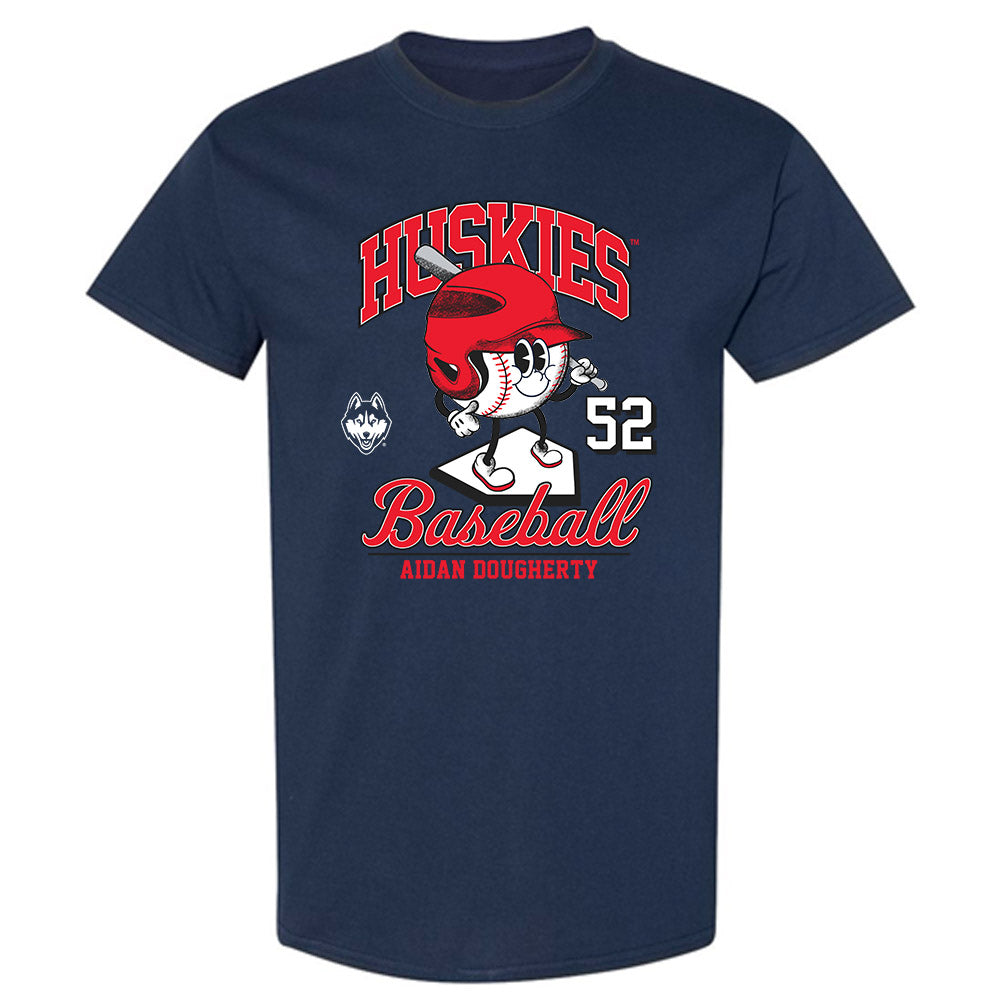 UConn - NCAA Baseball : Aidan Dougherty - Fashion Shersey T-Shirt