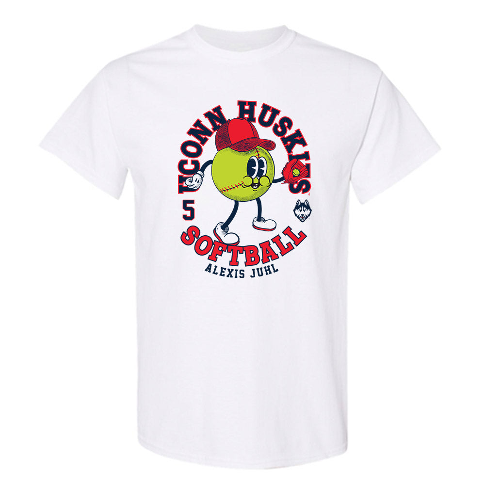 UConn - NCAA Softball : Alexis Juhl - Fashion Shersey T-Shirt-0
