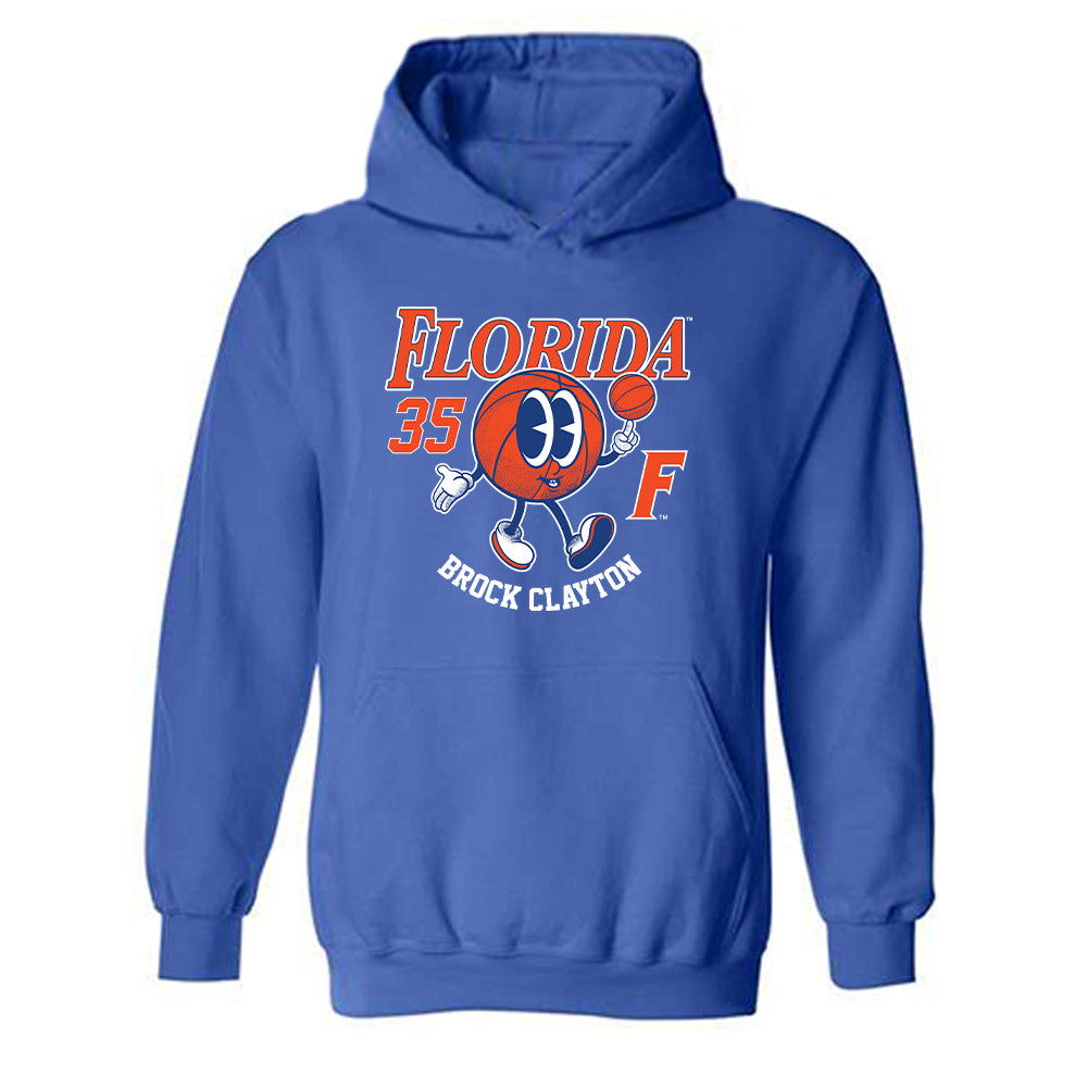 Florida - NCAA Baseball : Brock Clayton - Fashion Shersey Hooded Sweatshirt-0