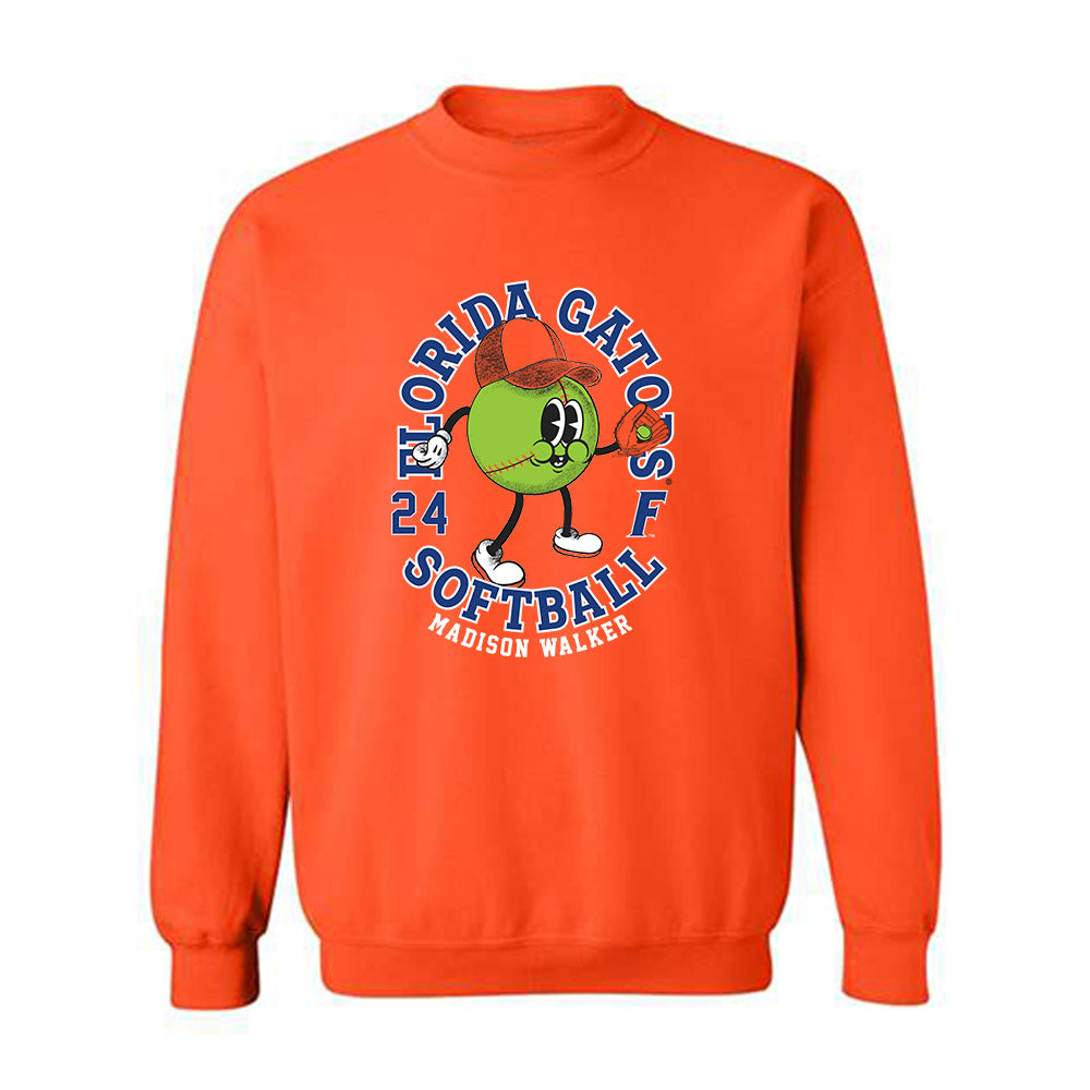 Florida - NCAA Softball : Madison Walker - Fashion Shersey Crewneck Sweatshirt-0