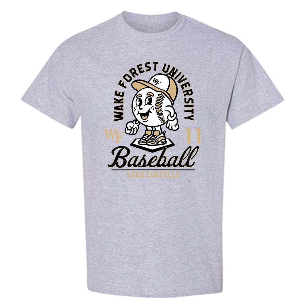 Wake Forest - NCAA Baseball : Luke Costello - Fashion Shersey T-Shirt-0