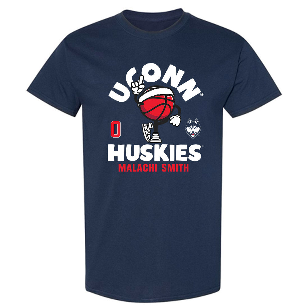 UConn - NCAA Men's Basketball : Malachi Smith - Fashion Shersey T-Shirt-0
