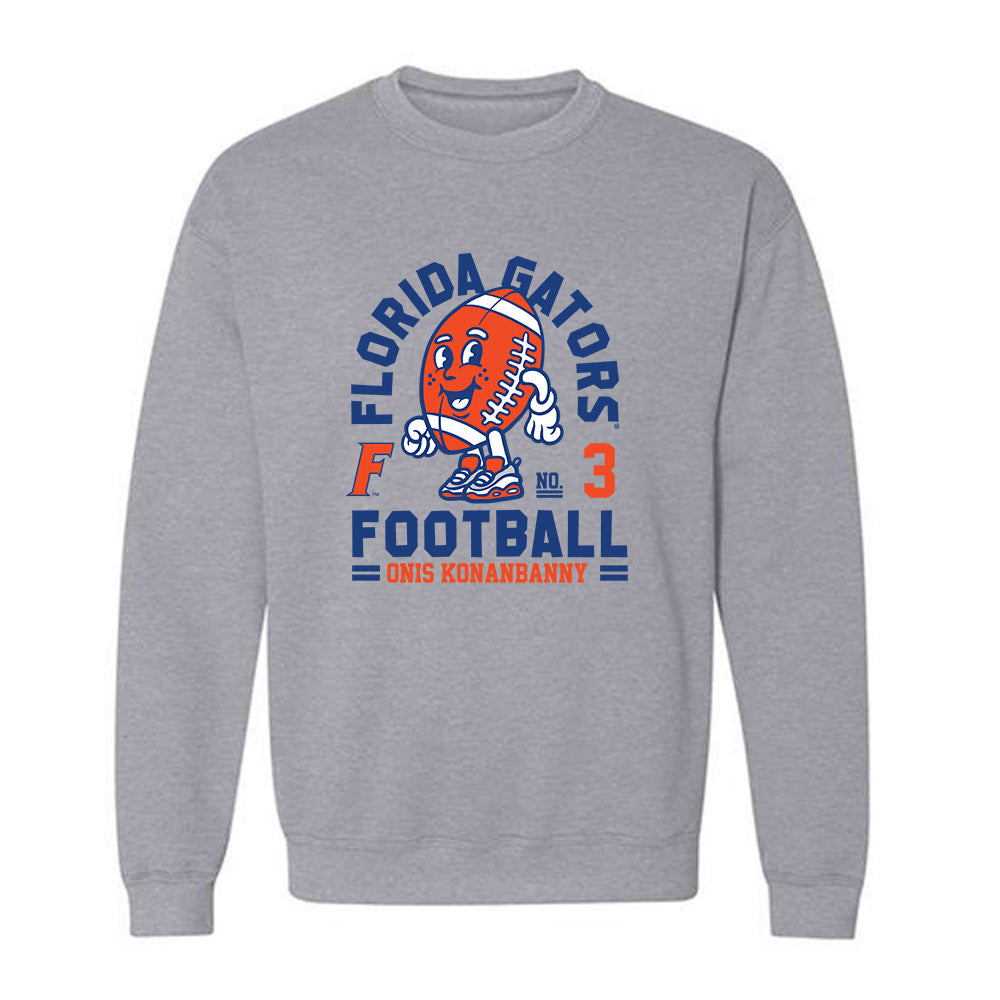 Florida - NCAA Football : Onis Konanbanny - Fashion Shersey Crewneck Sweatshirt-0