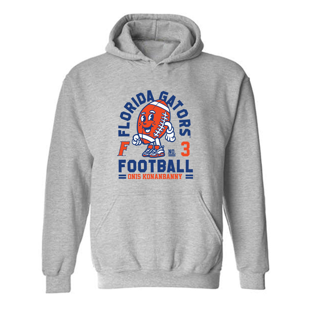Florida - NCAA Football : Onis Konanbanny - Fashion Shersey Hooded Sweatshirt-0