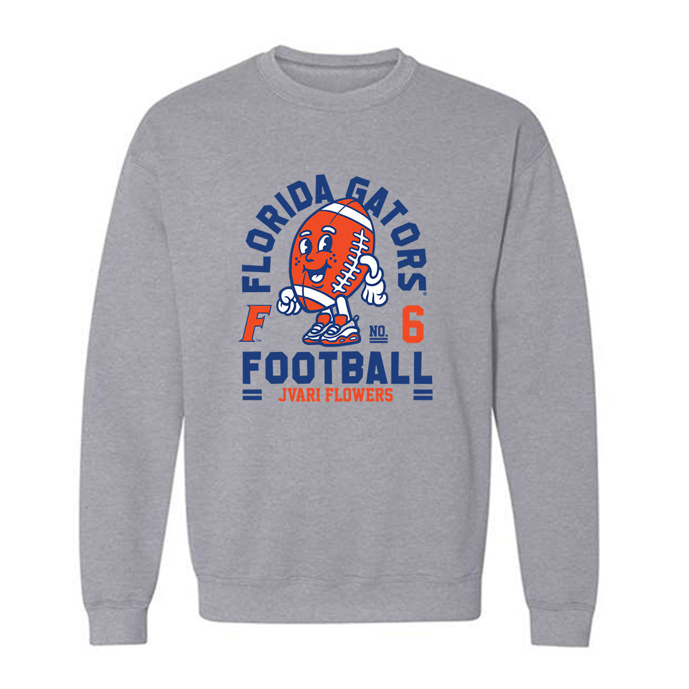 Florida - NCAA Football : Jvari Flowers - Fashion Shersey Crewneck Sweatshirt-0