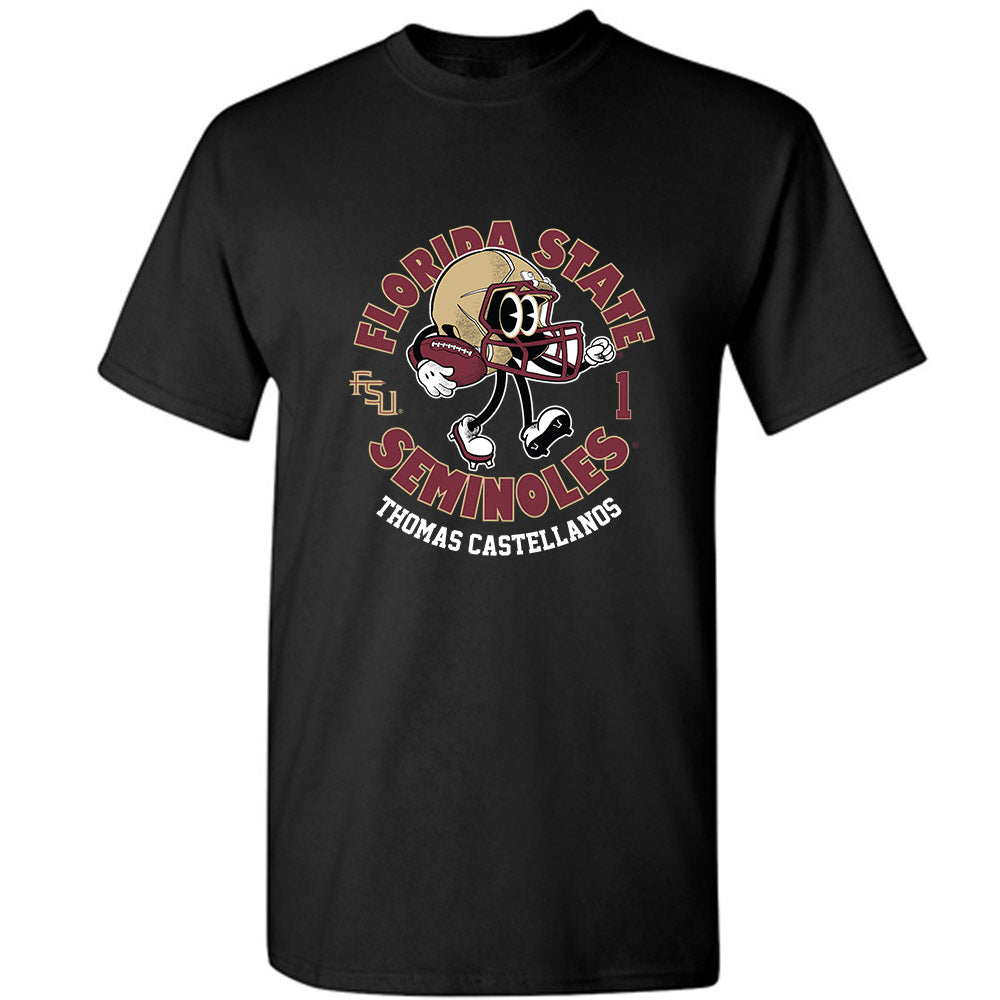 FSU - NCAA Football : Thomas Castellanos - Fashion Shersey T-Shirt-0