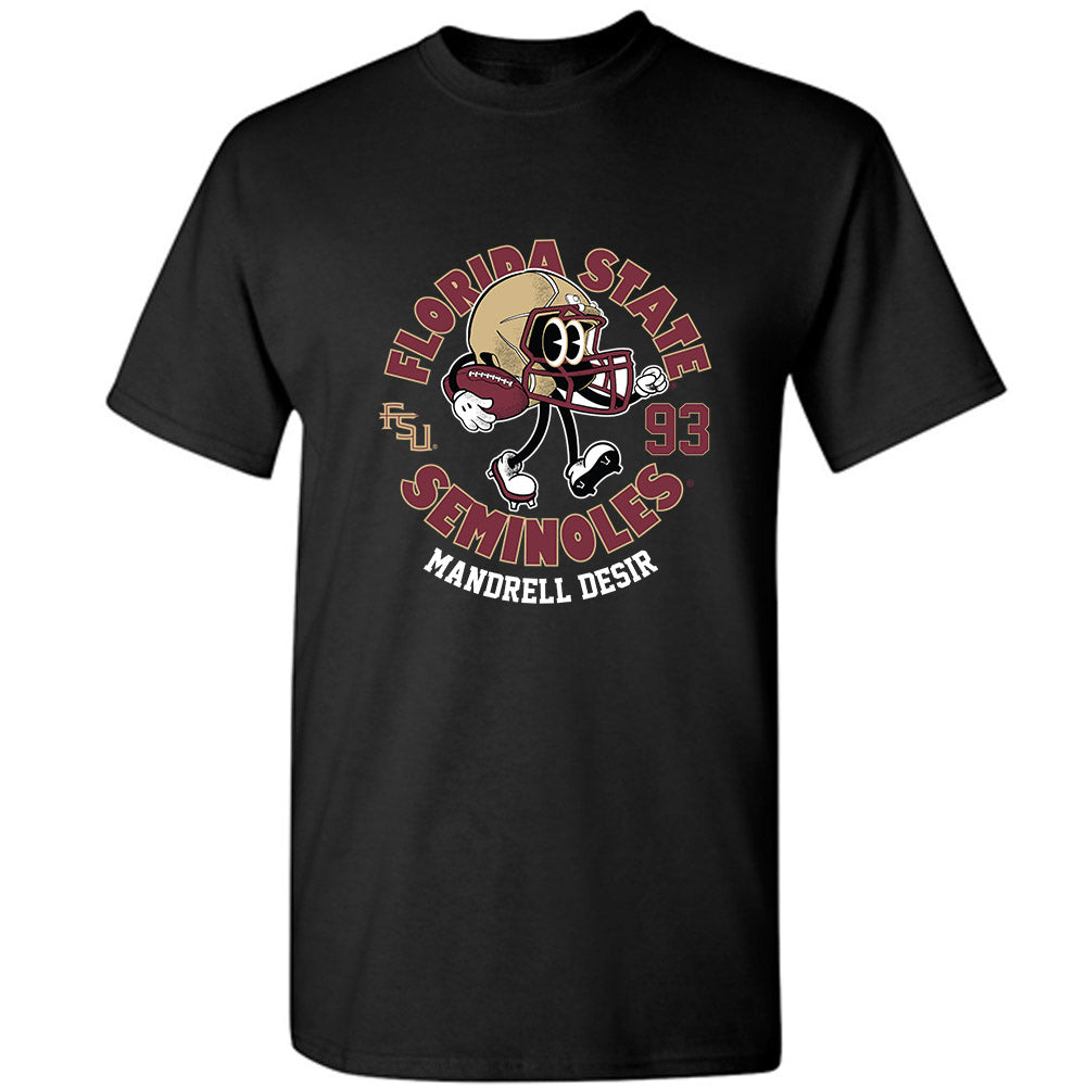 FSU - NCAA Football : Mandrell Desir - Fashion Shersey T-Shirt-0