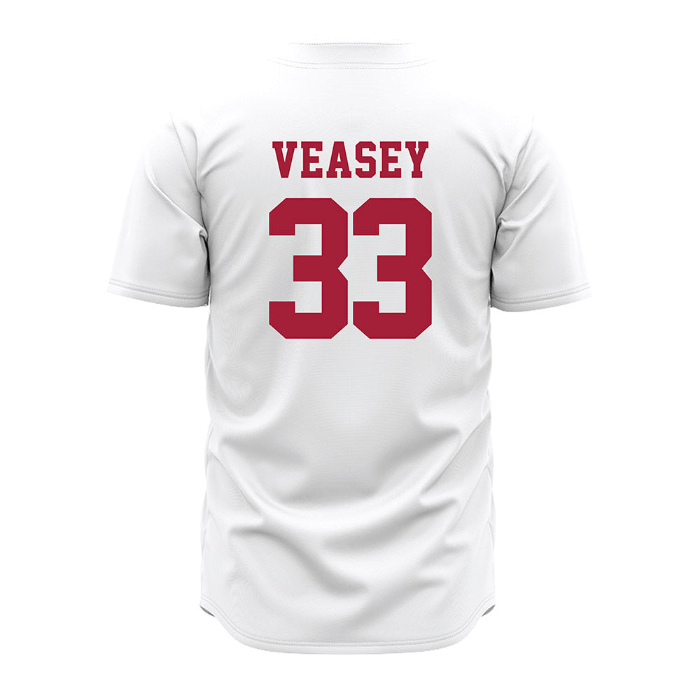 Alabama - NCAA Baseball : Ariston Veasey - White Jersey-3