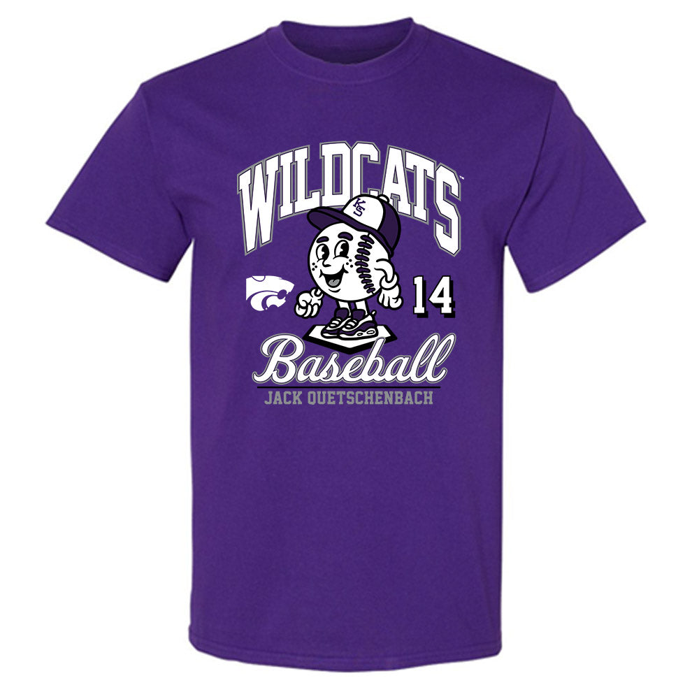 Kansas State - NCAA Baseball : Jack Quetschenbach - Fashion Shersey T-Shirt-0