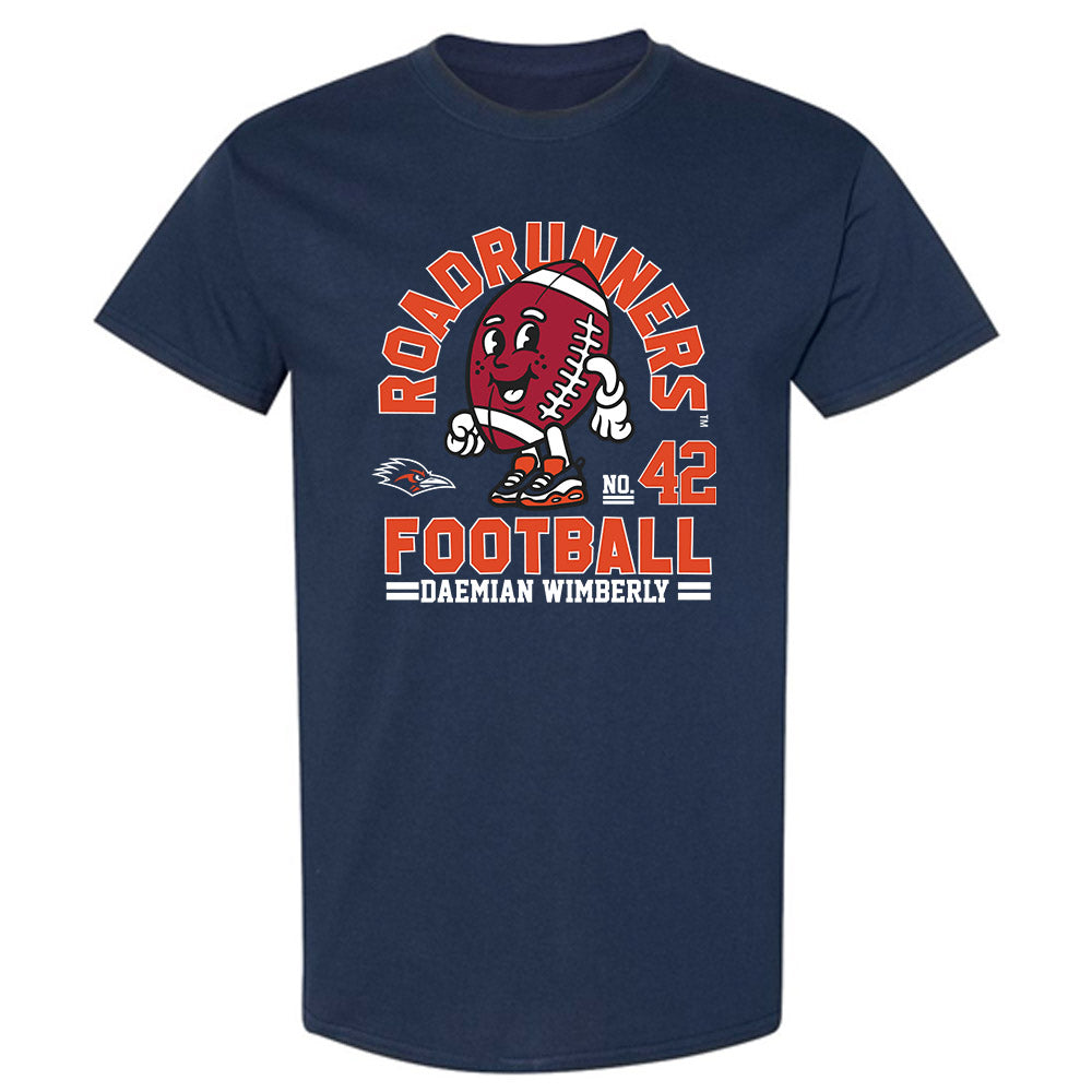 UTSA - NCAA Football : Daemian Wimberly - Fashion Shersey T-Shirt-0