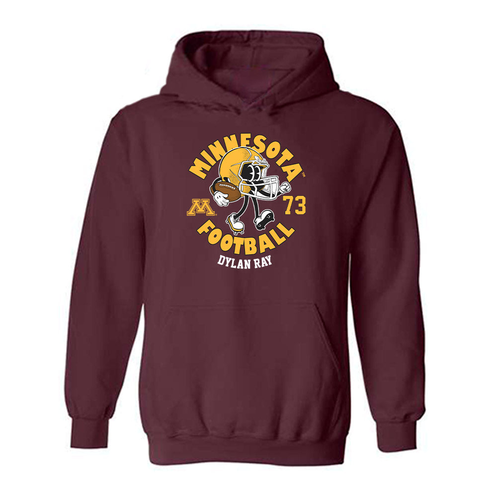 Minnesota - NCAA Football : Dylan Ray - Fashion Shersey Hooded Sweatshirt-0