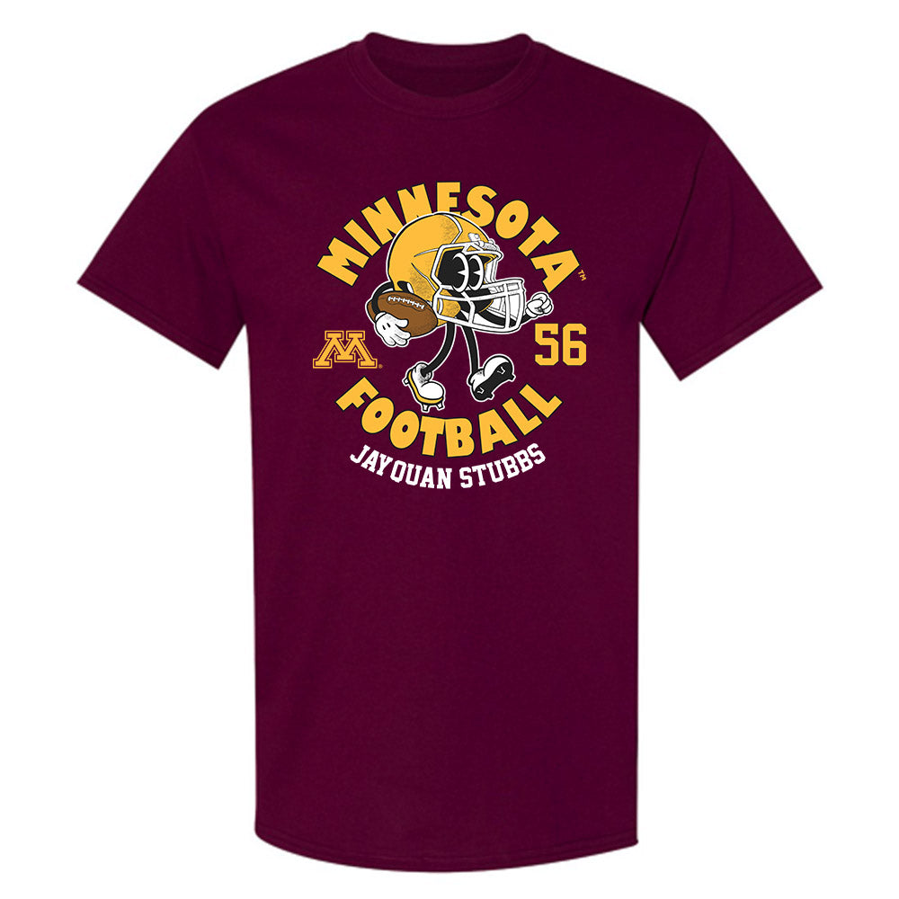 Minnesota - NCAA Football : Jay'Quan Stubbs - Fashion Shersey T-Shirt-0