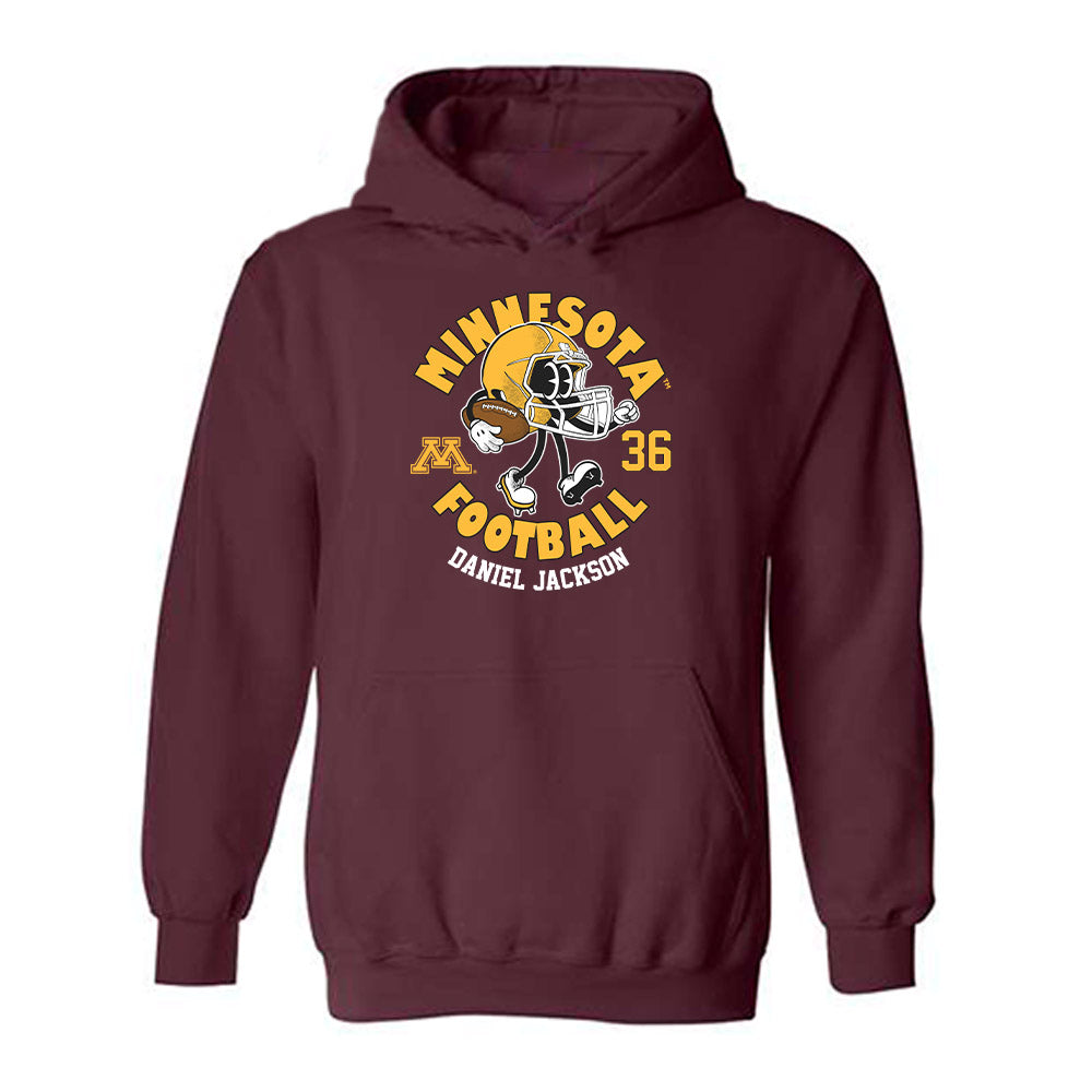 Minnesota - NCAA Football : Daniel Jackson - Fashion Shersey Hooded Sweatshirt-0