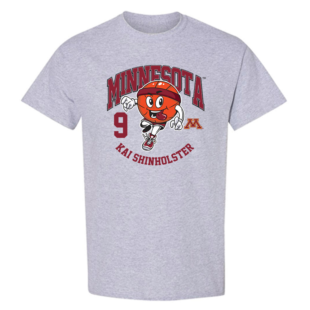 Minnesota - NCAA Men's Basketball : Kai Shinholster - Fashion Shersey T-Shirt-0