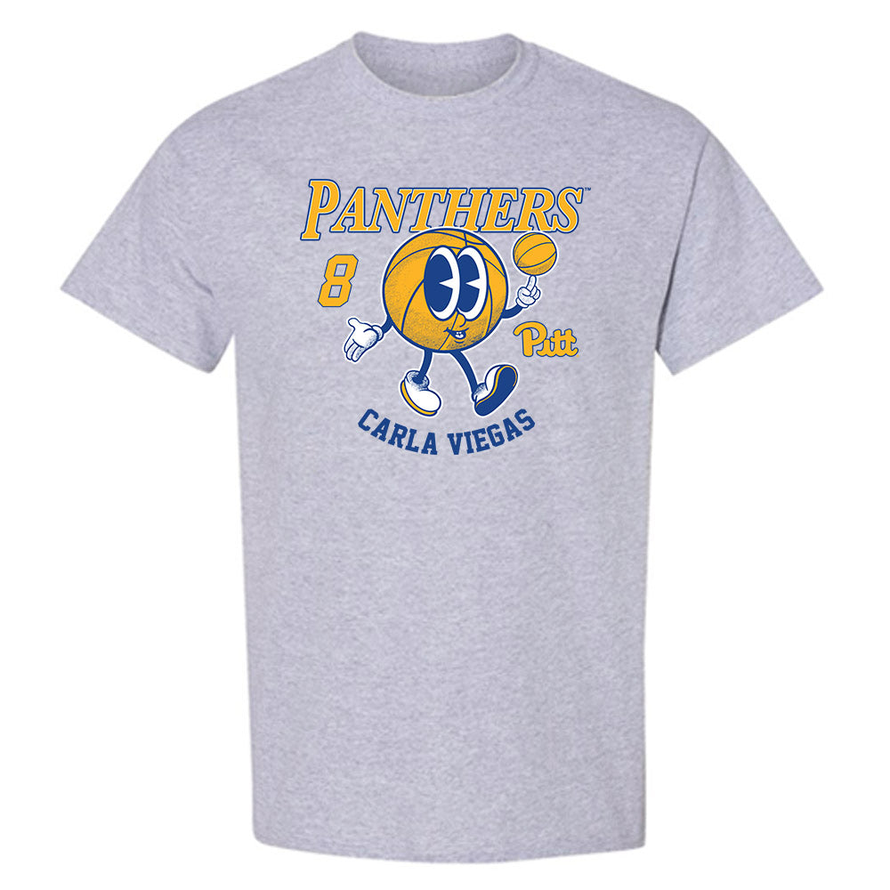 Pittsburgh - NCAA Women's Basketball : Carla Viegas - Fashion Shersey T-Shirt-0