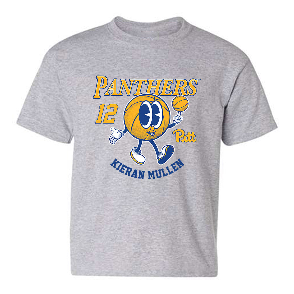 Pittsburgh - NCAA Men's Basketball : Kieran Mullen - Fashion Shersey Youth T-Shirt-0