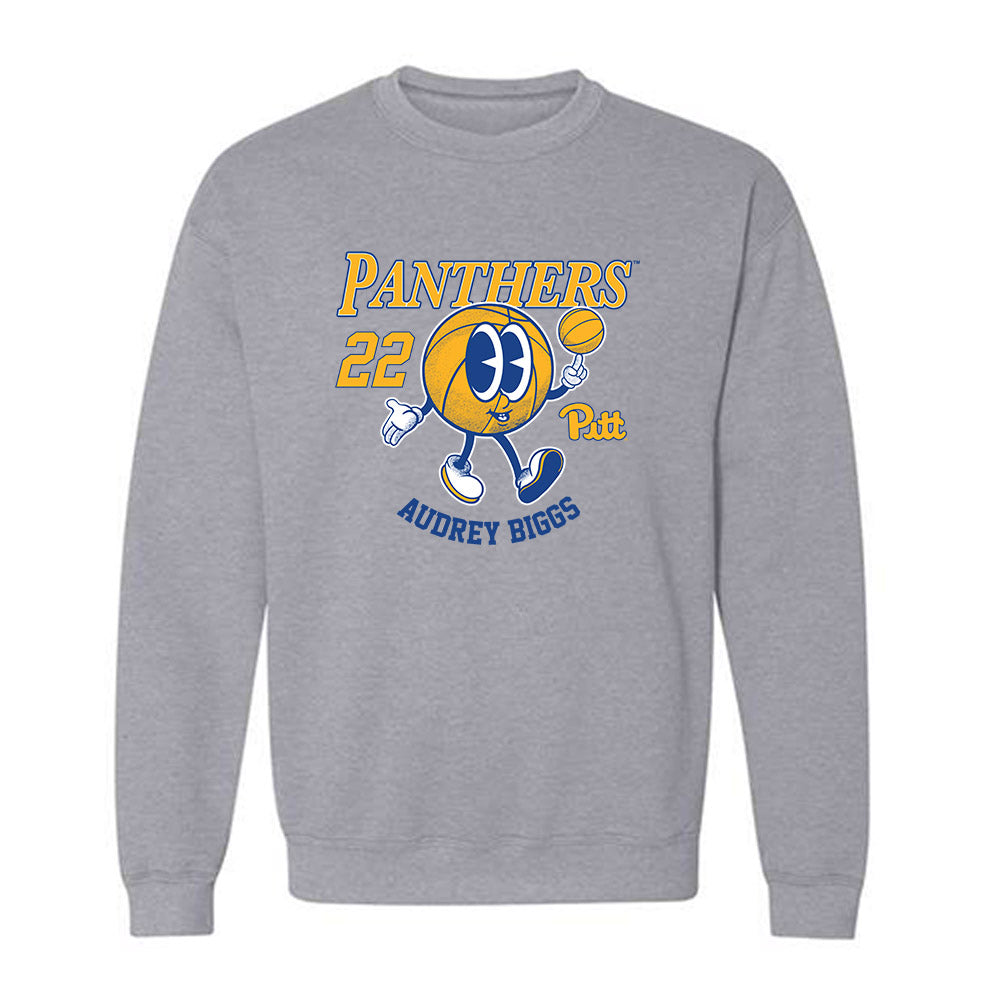 Pittsburgh - NCAA Women's Basketball : Audrey Biggs - Crewneck Sweatshirt
