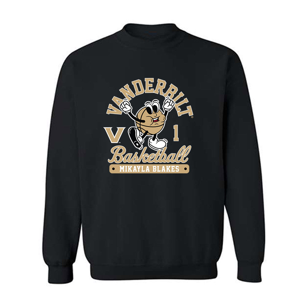 Vanderbilt - NCAA Women's Basketball : Mikayla Blakes - Fashion Shersey Crewneck Sweatshirt-0