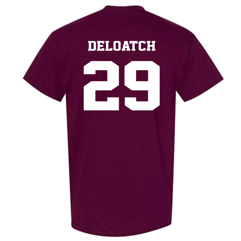 Virginia Tech - NCAA Football : Jahmari DeLoatch - Fashion Shersey T-Shirt-1