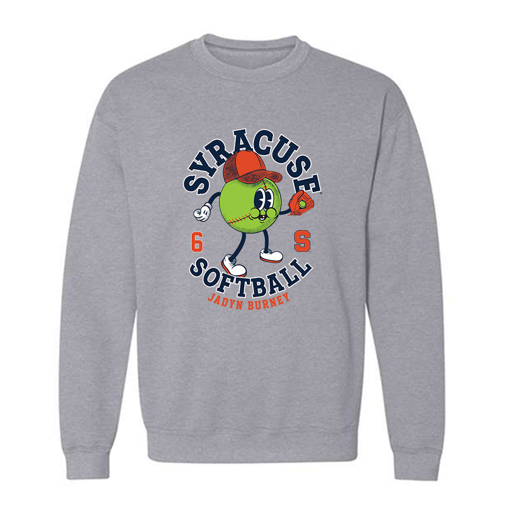 Syracuse - NCAA Softball : Jadyn Burney - Fashion Shersey Crewneck Sweatshirt-0