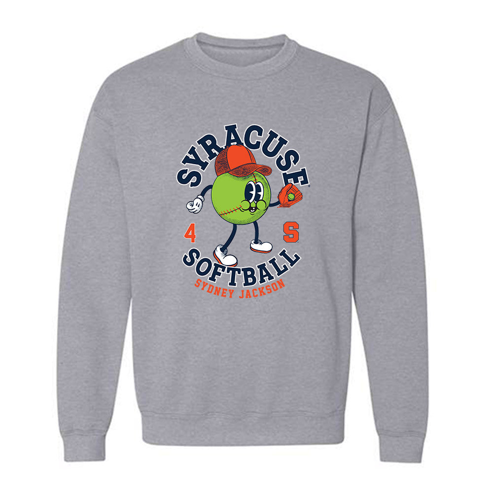 Syracuse - NCAA Softball : Sydney Jackson - Fashion Shersey Crewneck Sweatshirt-0