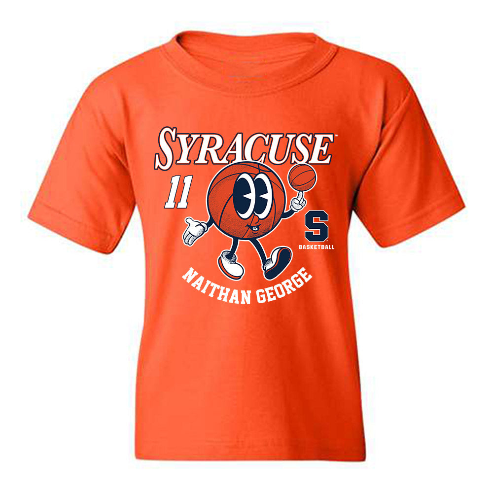 Syracuse - NCAA Men's Basketball : Naithan George - Fashion Shersey Youth T-Shirt-0