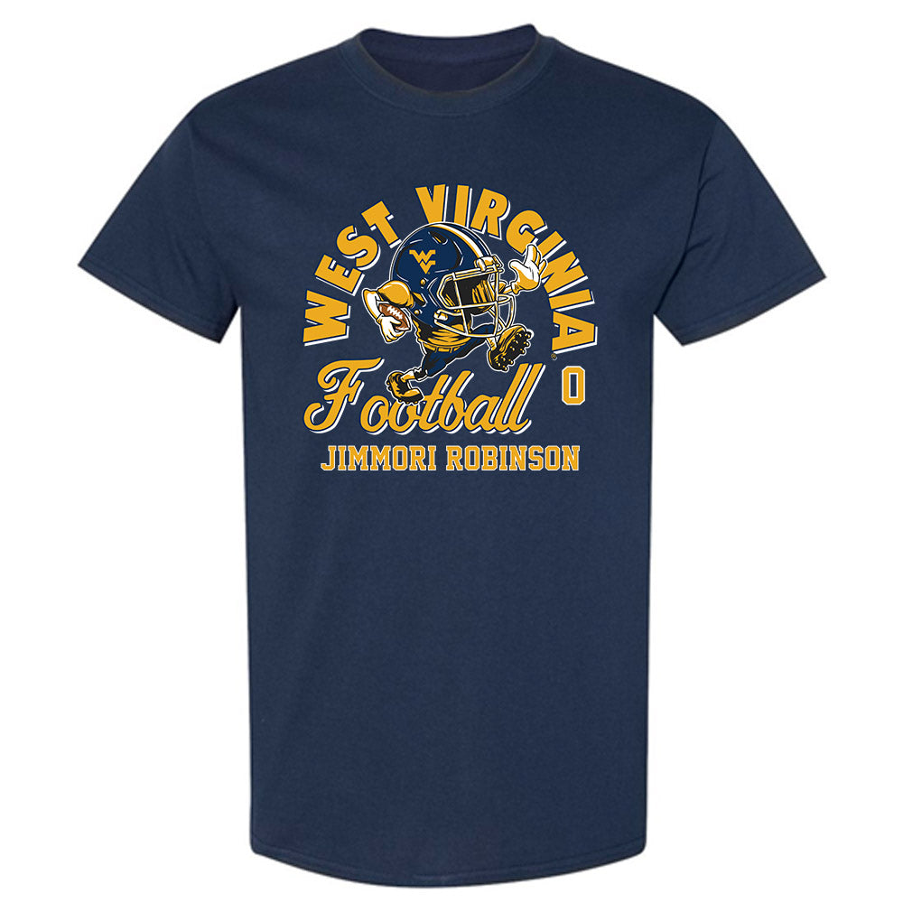 West Virginia - NCAA Football : Jimmori Robinson - Fashion Shersey T-Shirt-0