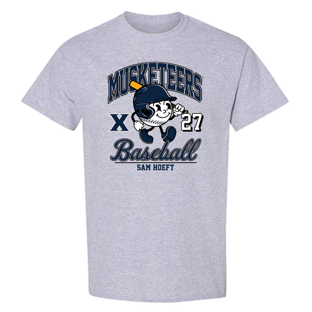 Xavier - NCAA Baseball : Sam Hoeft - Fashion Shersey T-Shirt-0