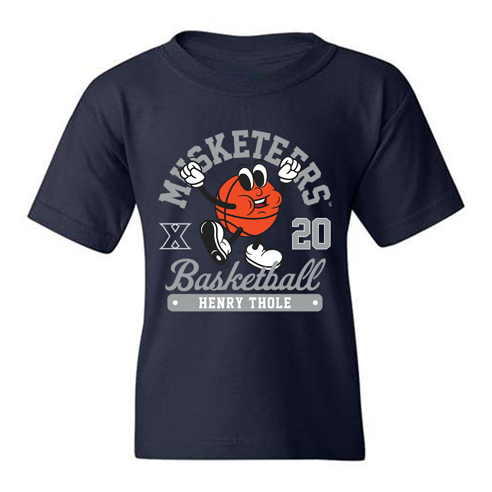Xavier - NCAA Men's Basketball : Henry Thole - Fashion Shersey Youth T-Shirt-0