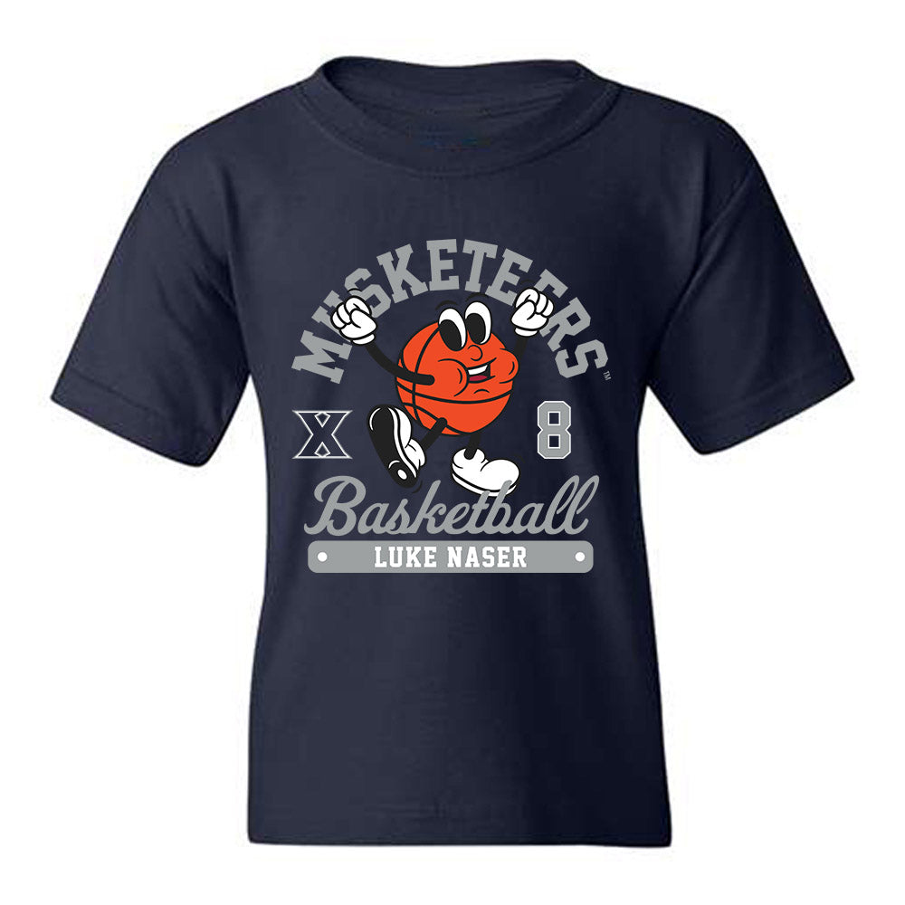 Xavier - NCAA Men's Basketball : Luke Naser - Fashion Shersey Youth T-Shirt-0