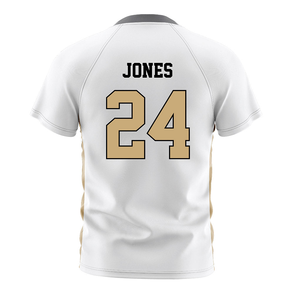 Vanderbilt - NCAA Women's Soccer : Courtney Jones - Stripes Soccer Jersey