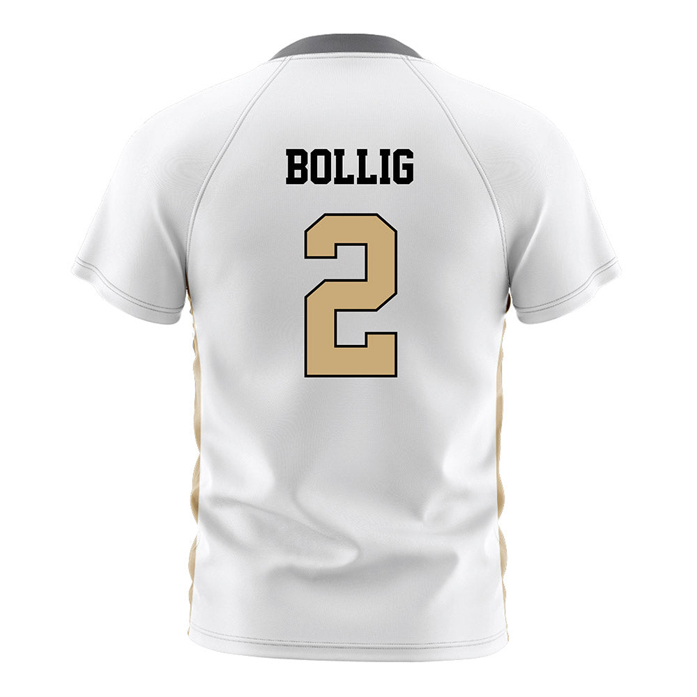Vanderbilt - NCAA Women's Soccer : Ally Bollig - White Soccer Jersey