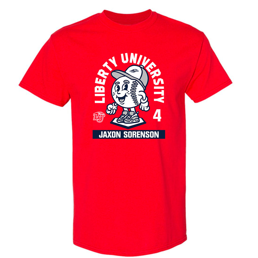 Liberty - NCAA Baseball : Jaxon Sorenson - Fashion Shersey T-Shirt-0