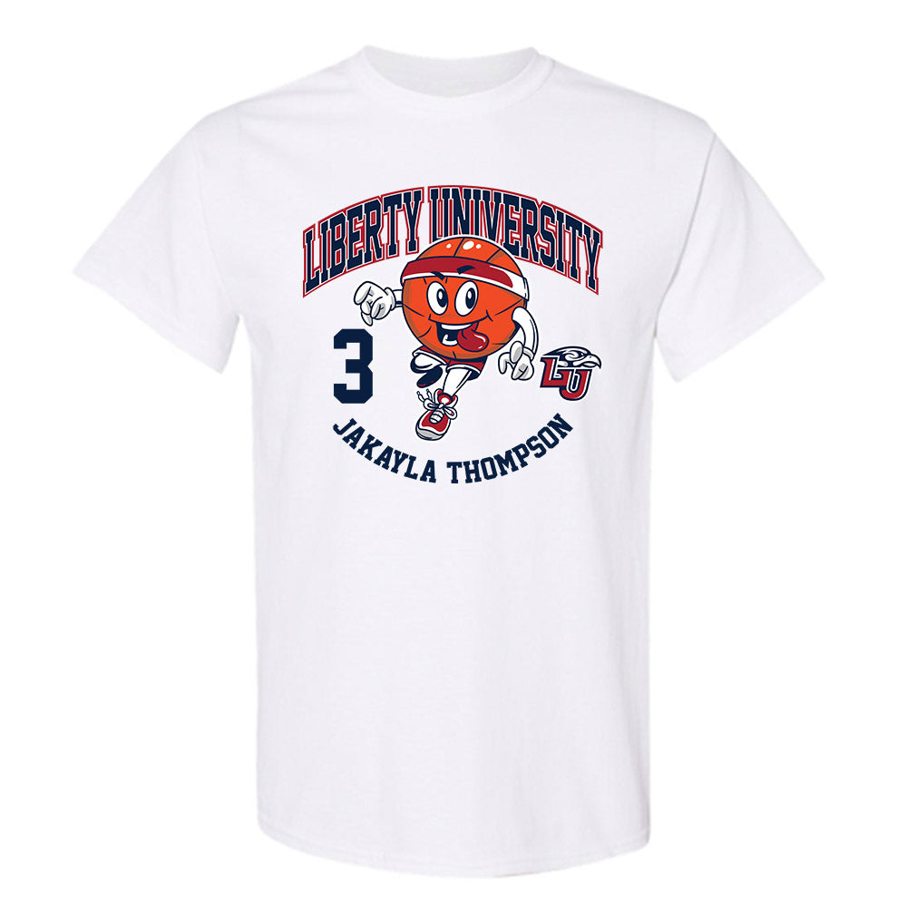 Liberty - NCAA Women's Basketball : JaKayla Thompson - Fashion Shersey T-Shirt-0