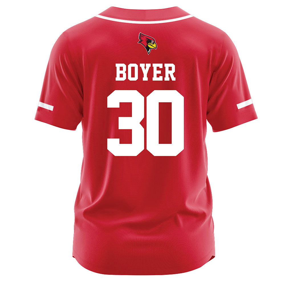 Illinois State - NCAA Softball : Ella Boyer - Red Jersey-1