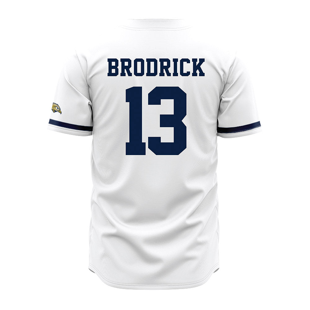 Oral Roberts - NCAA Baseball : Tyler Brodrick - White Jersey