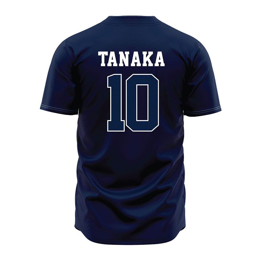Oral Roberts - NCAA Baseball : Makani Tanaka - Navy Jersey
