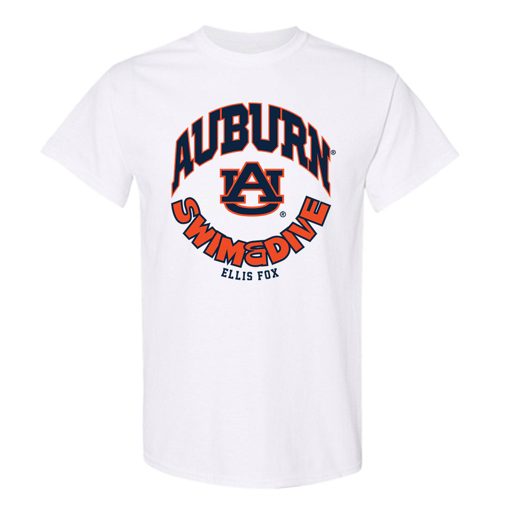 Auburn - NCAA Women's Swimming & Diving : Ellis Fox - Fashion Shersey T-Shirt-0