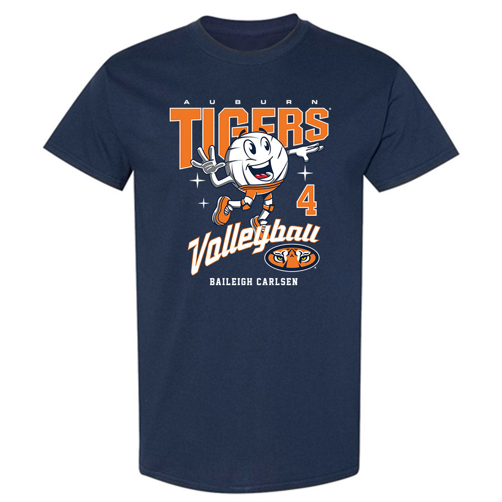 Auburn - NCAA Women's Volleyball : baileigh carlsen - Fashion Shersey T-Shirt-0