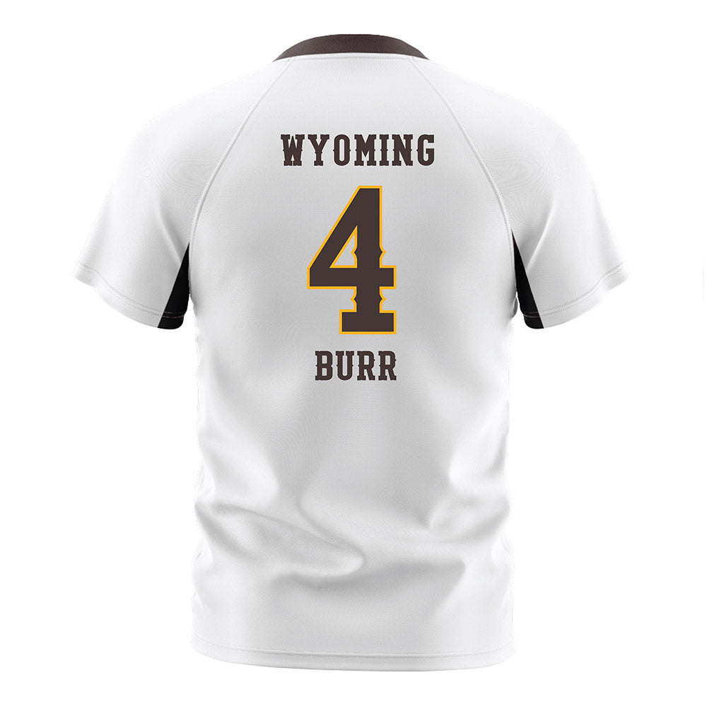 Wyoming - NCAA Women's Soccer : Maddie Burr - Soccer Jersey-1
