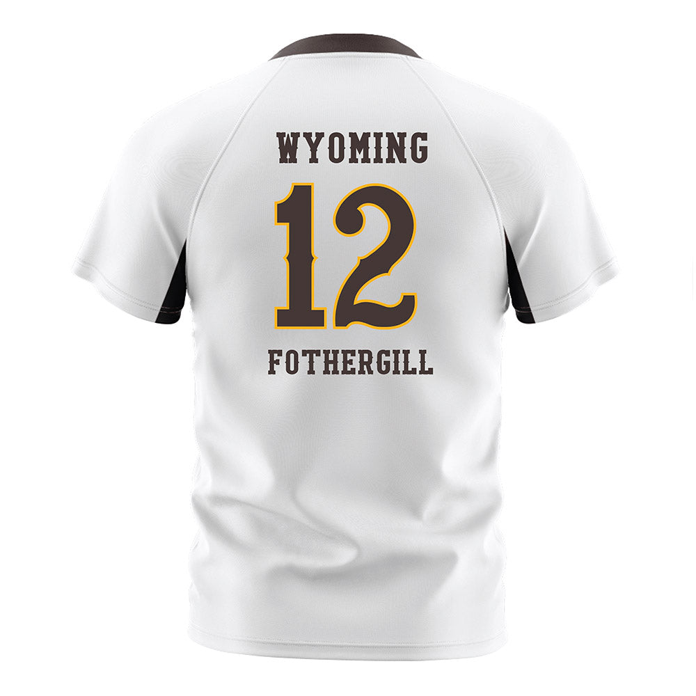 Wyoming - NCAA Women's Soccer : Macey Fothergill - Soccer Jersey-1