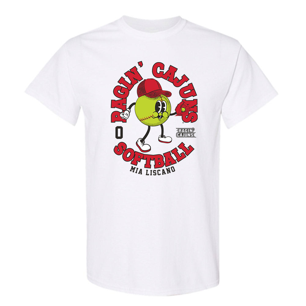 Louisiana - NCAA Softball : Mia Liscano - Fashion Shersey T-Shirt-0