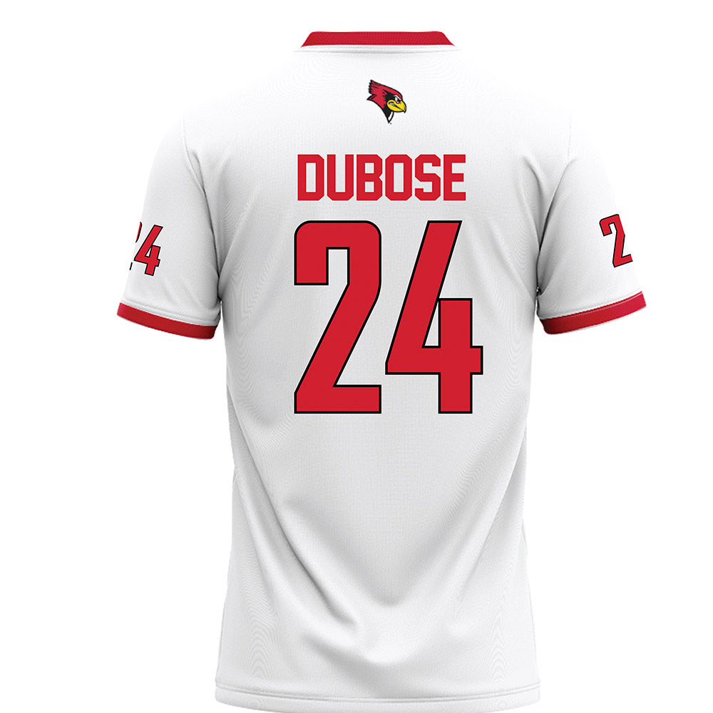 Illinois State - NCAA Football : Doreon Dubose - White Football Jersey-1