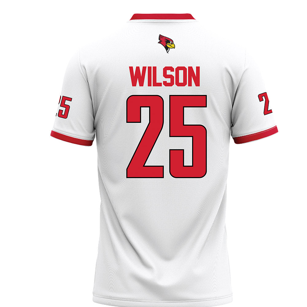 Illinois State - NCAA Football : Cam Wilson - White Football Jersey