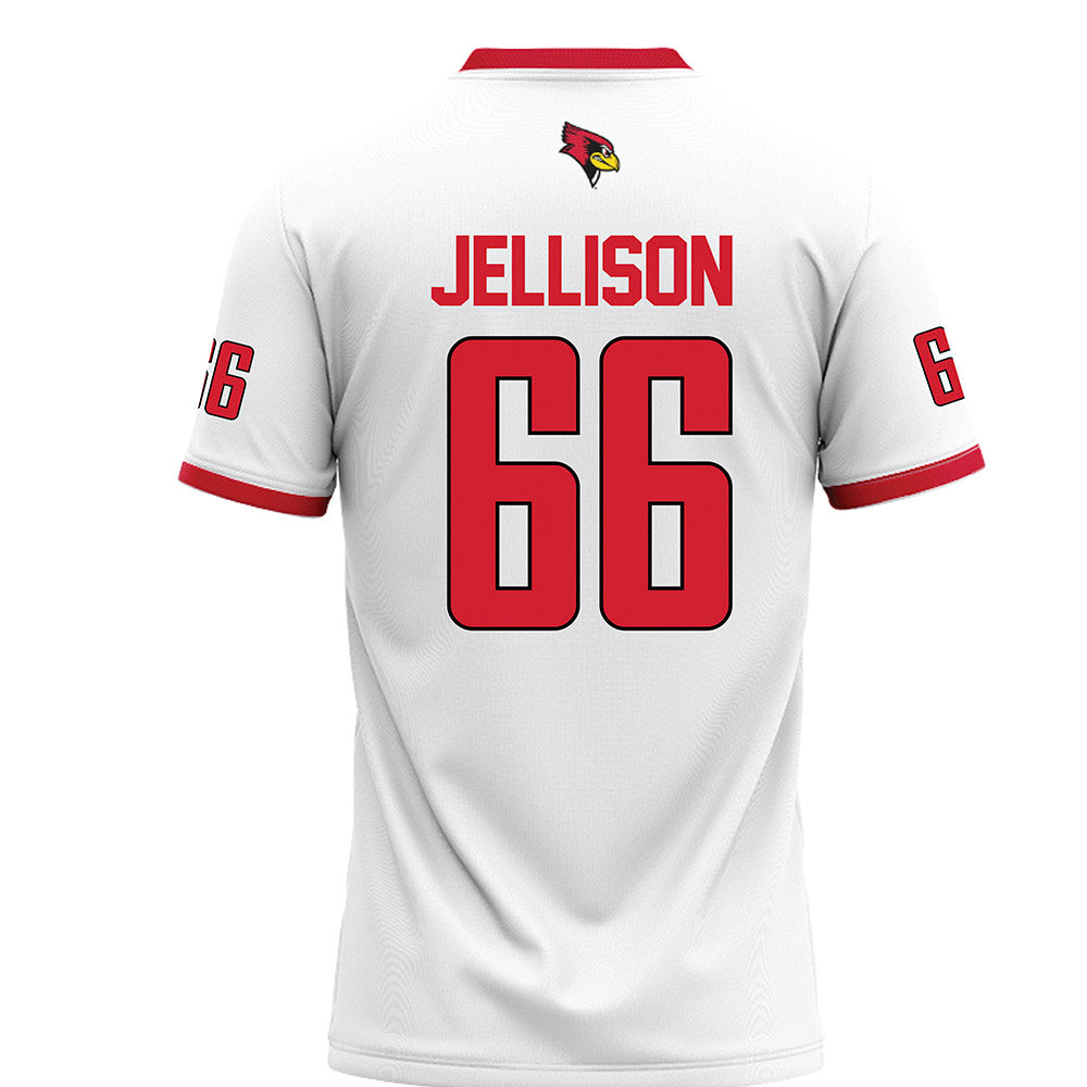 Illinois State - NCAA Football : Brayden Jellison - White Football Jersey-1
