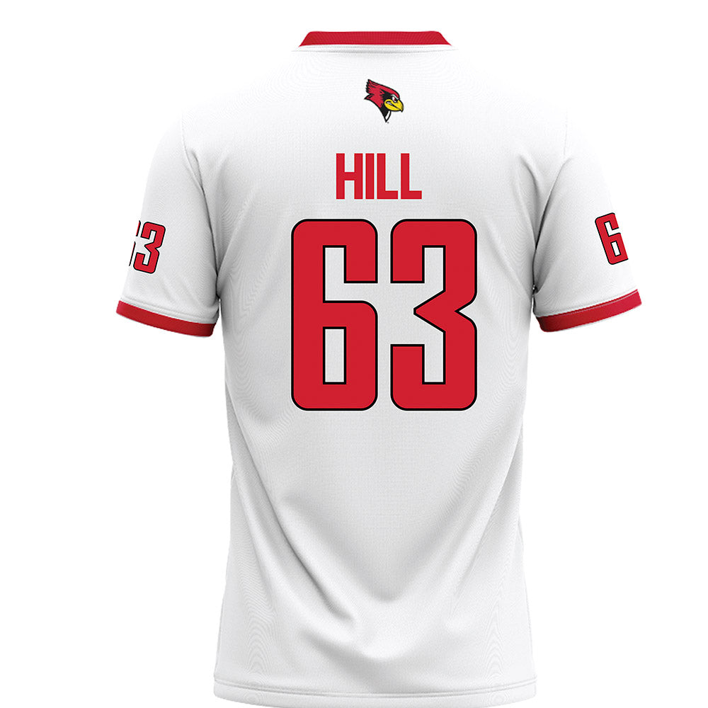 Illinois State - NCAA Football : Chris Hill - White Football Jersey-1