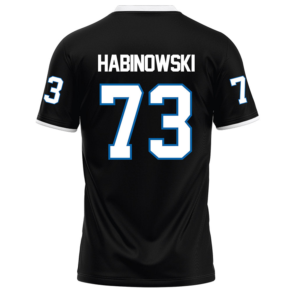 MTSU - NCAA Football : Joseph Habinowski - Black Football Jersey-1