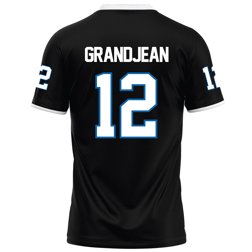 MTSU - NCAA Football : Peter Grandjean - Black Football Jersey-1
