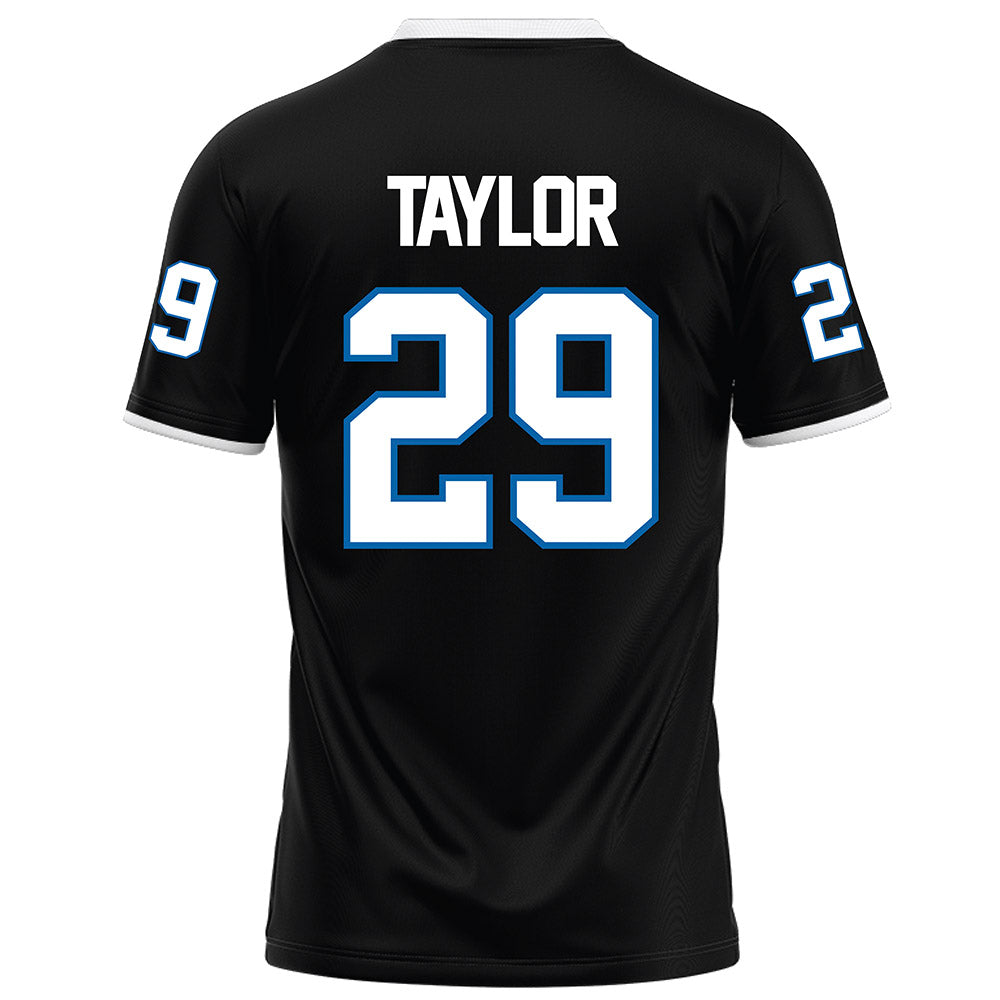 MTSU - NCAA Football : Dominic Taylor - Black Football Jersey-1
