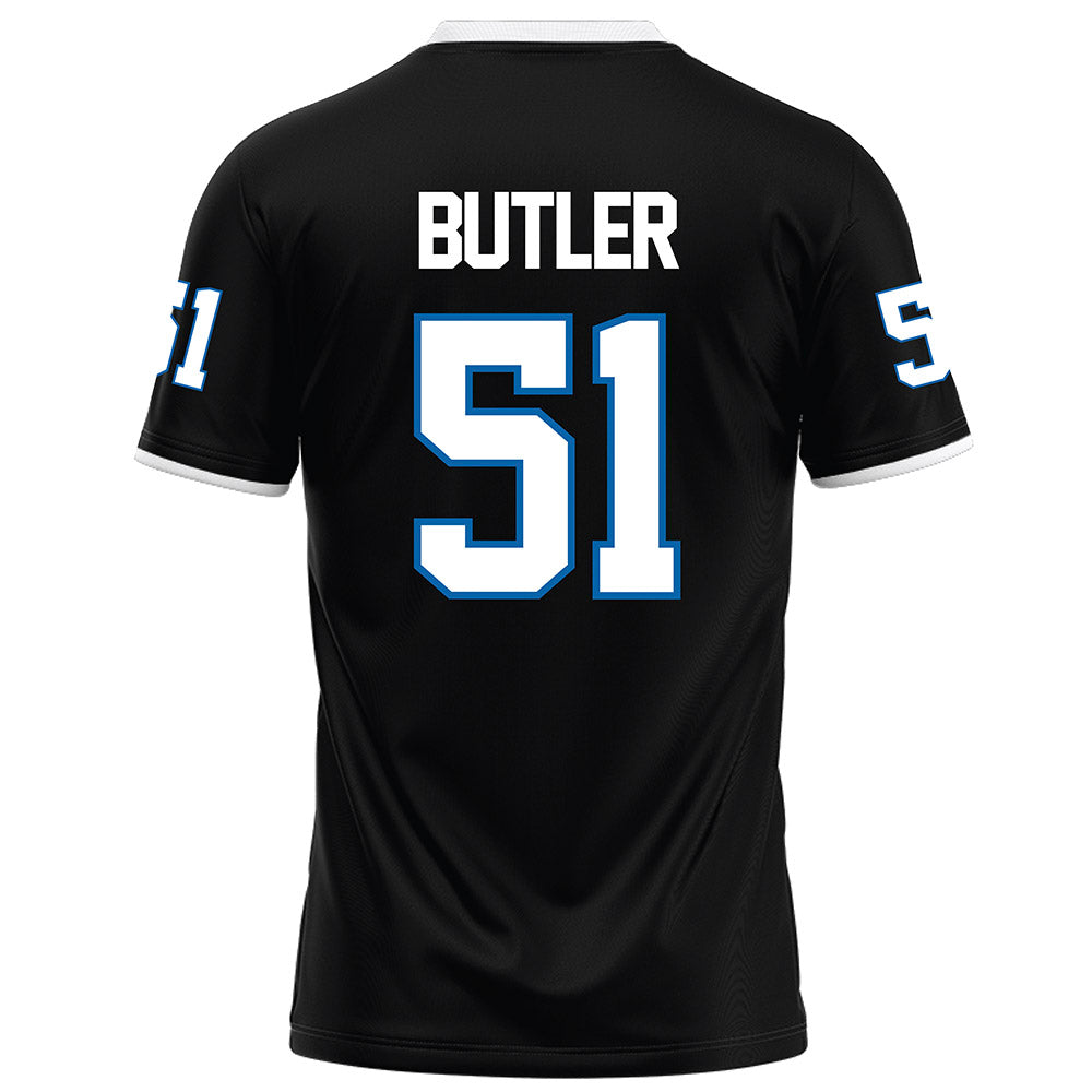 MTSU - NCAA Football : Quentin Butler - Black Football Jersey-1